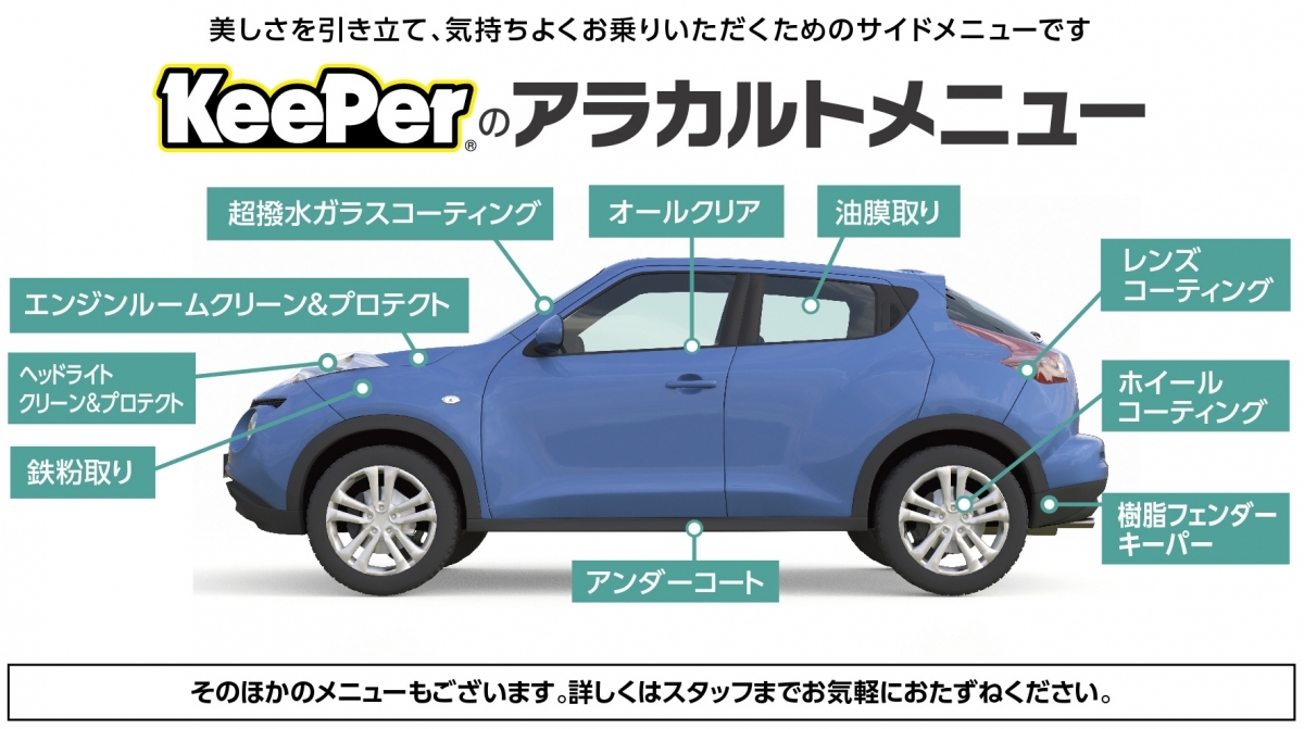 アラカルトメニュー