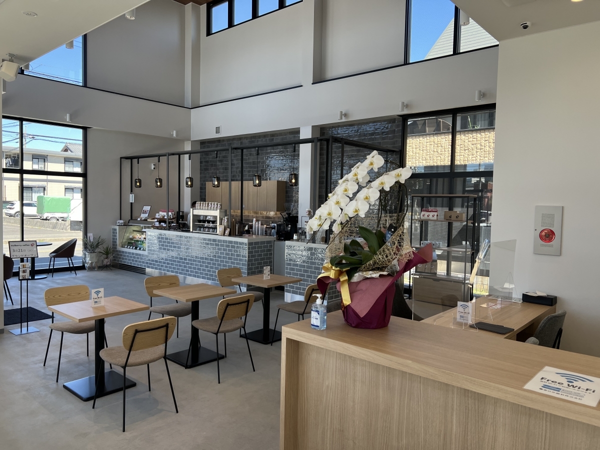 カフェ店内